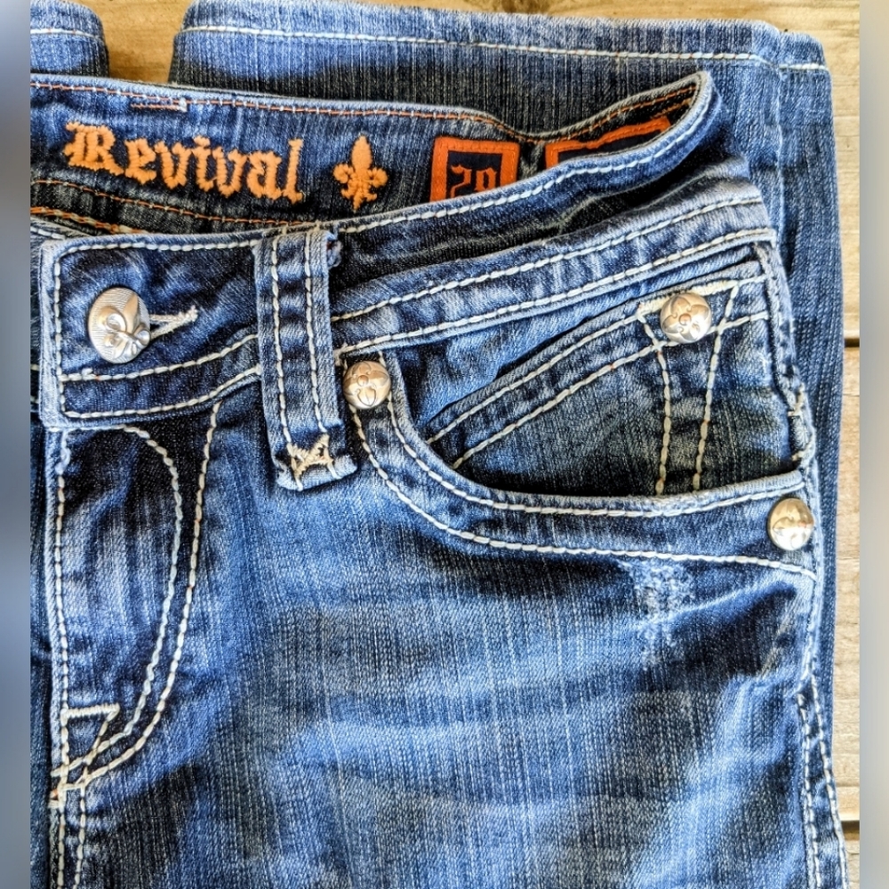 Rock Revival Patti Bootcut Jeans, Sz 29 - Picture 10 of 14